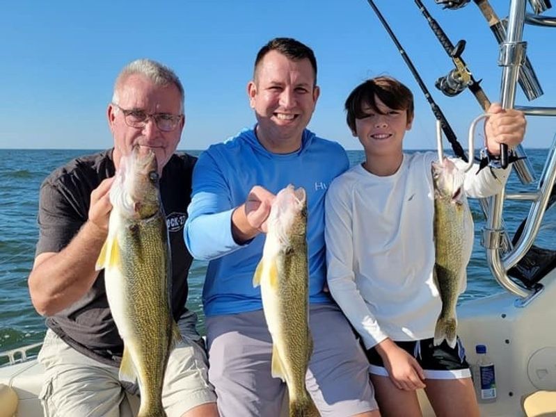 Lake Erie Fishing Charters | 4 Person Max 4 Hours | PM